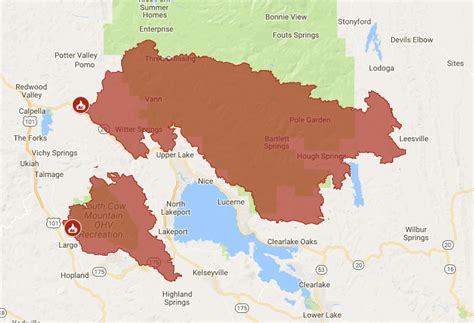 Witch Creek Fire Map: Unraveling the Patterns of a Catastrophic Event